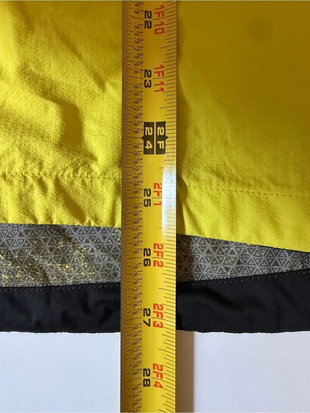 The North Face Men’s Yellow and Black Lightweight Jacket